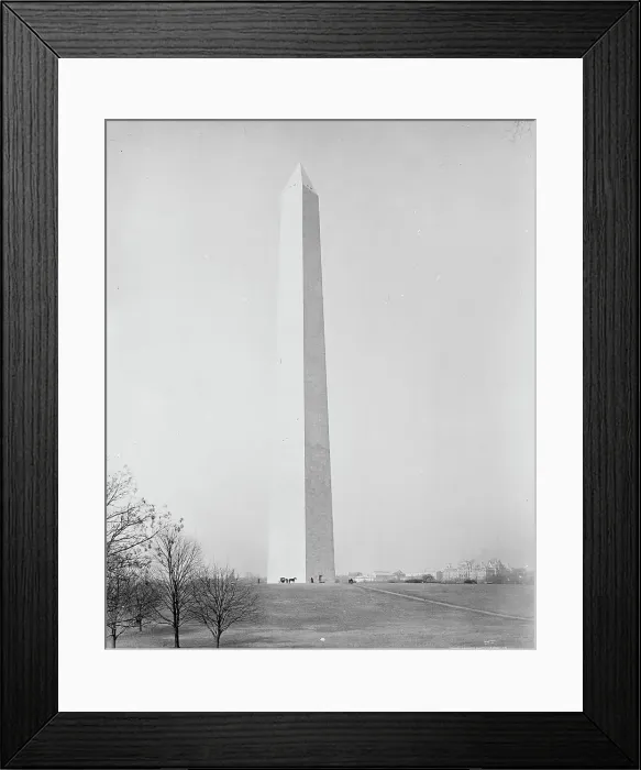 Framed Print : Washington Monument, Washington, D.C. c1903. Creator: William H. Jackson Framed Print : Washington Monument, Washington, D.C. c1903. Creator: William H. Jackson