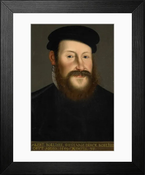 Framed Print : Allert Boelisse (1523-59), c.1550-c.1624. Creator: Anon Framed Print : Allert Boelisse (1523-59), c.1550-c.1624. Creator: Anon