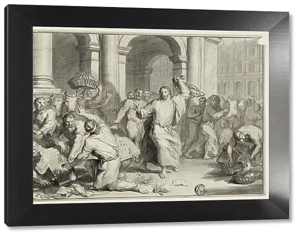 Christ Driving the Money-Changers from the Temple, n.d. Creator: Ottmar Elliger, the younger