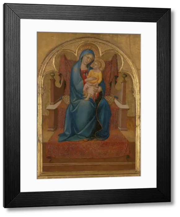 Framed Print : Virgin and Child, 1430-1460. Creator: Anon Framed Print : Virgin and Child, 1430-1460. Creator: Anon