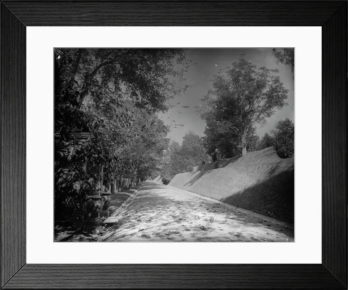 Framed Print : Vicksburg National Cemetery, between 1880 and 1897. Creator: William H. Jackson Framed Print : Vicksburg National Cemetery, between 1880 and 1897. Creator: William H. Jackson