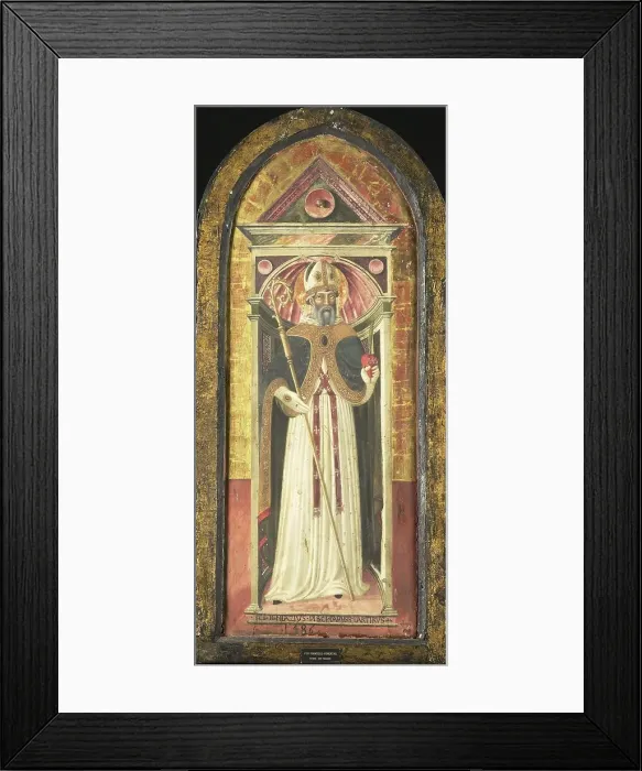 Framed Print : Saint Ignatius of Antioch, 1460-1499. Creator: Anon Framed Print : Saint Ignatius of Antioch, 1460-1499. Creator: Anon