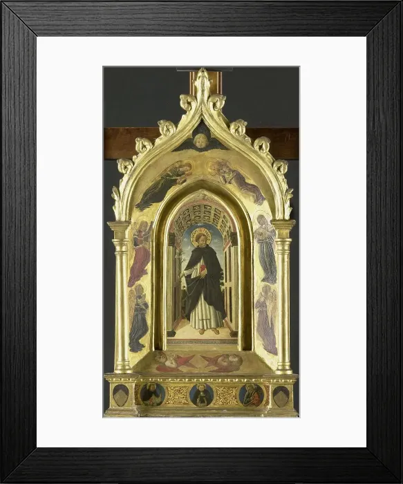 Framed Print : Saint Dominic, 1450-1499. Creator: Anon Framed Print : Saint Dominic, 1450-1499. Creator: Anon