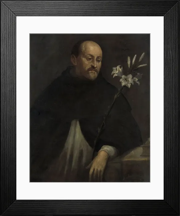 Framed Print : Saint Dominic, 1550-1600. Creator: Anon Framed Print : Saint Dominic, 1550-1600. Creator: Anon