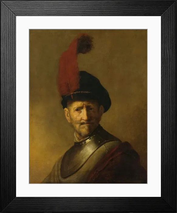 Framed Print : Portrait of a Man, perhaps Rembrandt's Father, Harmen Gerritsz van Rijn, after c.1634. Creator: Rembrandt van Rijn (copy after) Framed Print : Portrait of a Man, perhaps Rembrandt's Father, Harmen Gerritsz van Rijn, after c.1634. Creator: Rembrandt van Rijn (copy after)