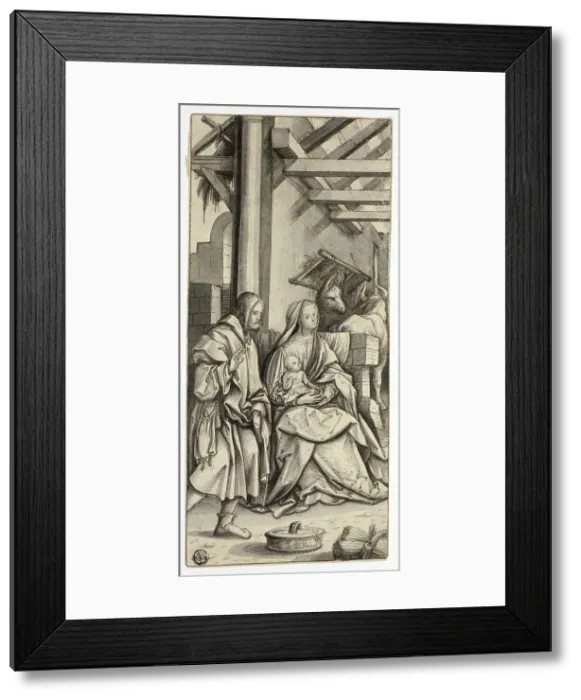 Framed Print : Adoration of the Magi, n.d. Creator: Studio of Hans Burgkmair, the elder German Framed Print : Adoration of the Magi, n.d. Creator: Studio of Hans Burgkmair, the elder German