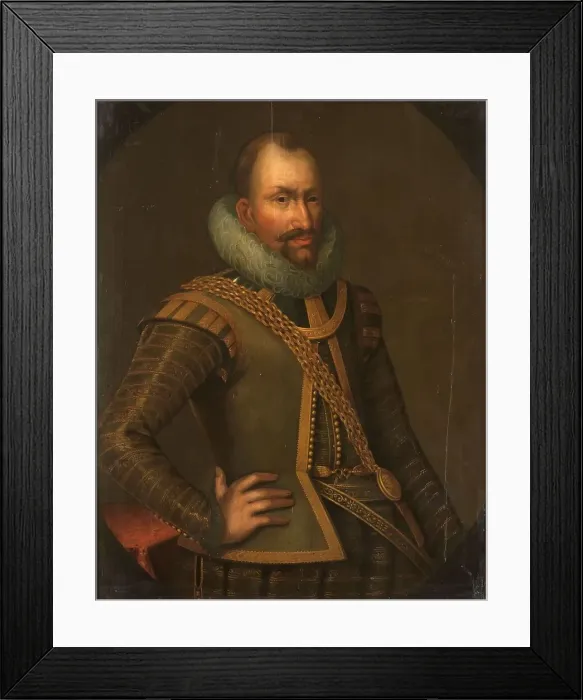 Framed Print : Portrait of Gerard Reynst, Governor-General of the Dutch East Indies, 1614-1675. Creator: Anon Framed Print : Portrait of Gerard Reynst, Governor-General of the Dutch East Indies, 1614-1675. Creator: Anon