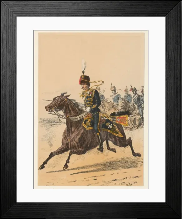 Framed Print : British soldier, 1875-1925. Creator: Richard Simkin Framed Print : British soldier, 1875-1925. Creator: Richard Simkin