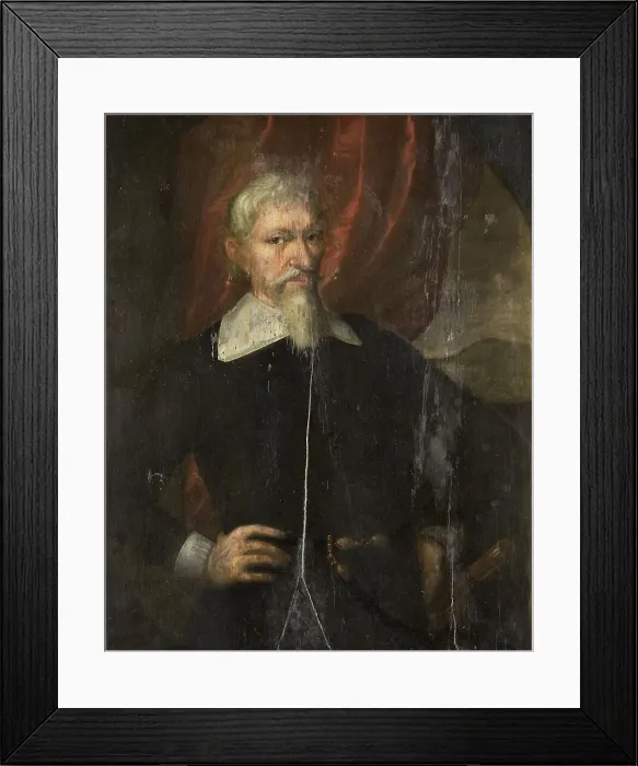 Framed Print : Portrait of Hendrik Brouwer, Governor-General of the Dutch East Indies, 1632-1675. Creator: Anon Framed Print : Portrait of Hendrik Brouwer, Governor-General of the Dutch East Indies, 1632-1675. Creator: Anon