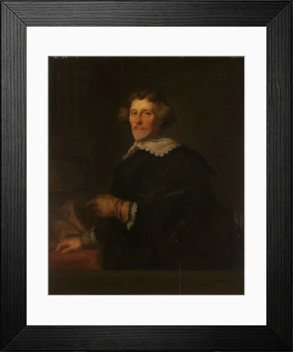 Framed Print : Portrait of Pieter Corneliszoon Hooft, Bailiff of Muiden, Historian and Poet, 1630-1700. Creator: Joachim von Sandrart I Framed Print : Portrait of Pieter Corneliszoon Hooft, Bailiff of Muiden, Historian and Poet, 1630-1700. Creator: Joachim von Sandrart I