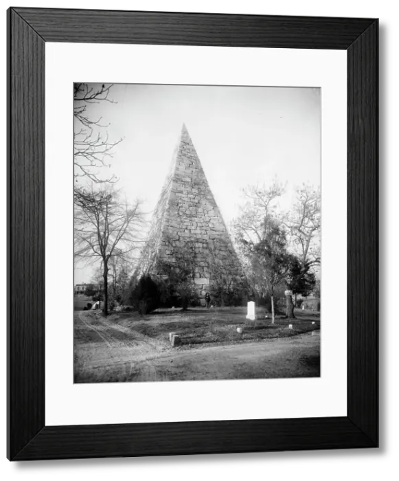 Framed Print : Confederate Monument, Richmond, Va. c1902. Creator: William H. Jackson Framed Print : Confederate Monument, Richmond, Va. c1902. Creator: William H. Jackson
