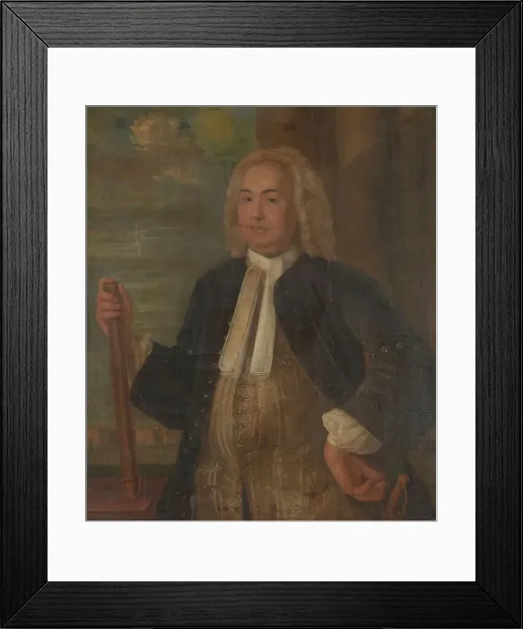 Framed Print : Johannes Thedens (1741-1743), c.1742. Creator: Anon Framed Print : Johannes Thedens (1741-1743), c.1742. Creator: Anon