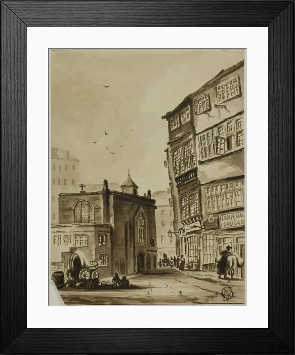Framed Print : St. Thomas's Chapel Newcastle, n.d. Creator: Unknown Framed Print : St. Thomas's Chapel Newcastle, n.d. Creator: Unknown