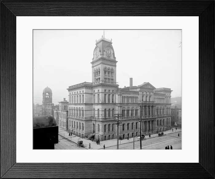 Framed Print : City Hall, Louisville, Ky. c1906. Creator: Unknown Framed Print : City Hall, Louisville, Ky. c1906. Creator: Unknown