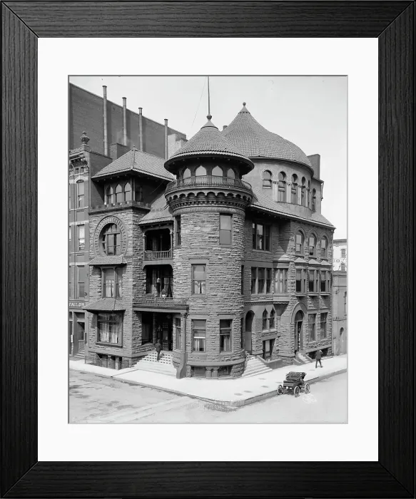 Framed Print : Tennessee Club, Memphis, Tennessee, c1906. Creator: Unknown Framed Print : Tennessee Club, Memphis, Tennessee, c1906. Creator: Unknown