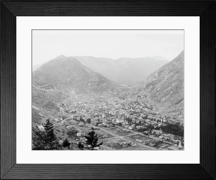 Framed Print : Georgetown, Colo. c1901. Creator: William H. Jackson Framed Print : Georgetown, Colo. c1901. Creator: William H. Jackson