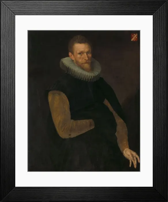 Framed Print : Jacob Cornelisz Banjaert, called van Neck (1564-1638), Admiral, Burgomaster and Councilor of Amsterd Creator: Cornelius Ketel Framed Print : Jacob Cornelisz Banjaert, called van Neck (1564-1638), Admiral, Burgomaster and Councilor of Amsterd Creator: Cornelius Ketel