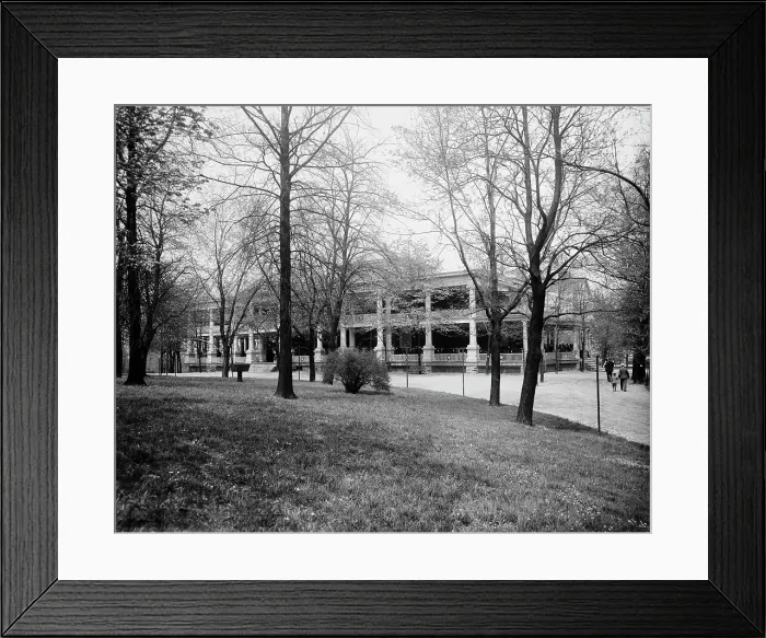 Framed Print : The Pavilion, zoo, Cincinnati, Ohio, between 1900 and 1910. Creator: Unknown Framed Print : The Pavilion, zoo, Cincinnati, Ohio, between 1900 and 1910. Creator: Unknown