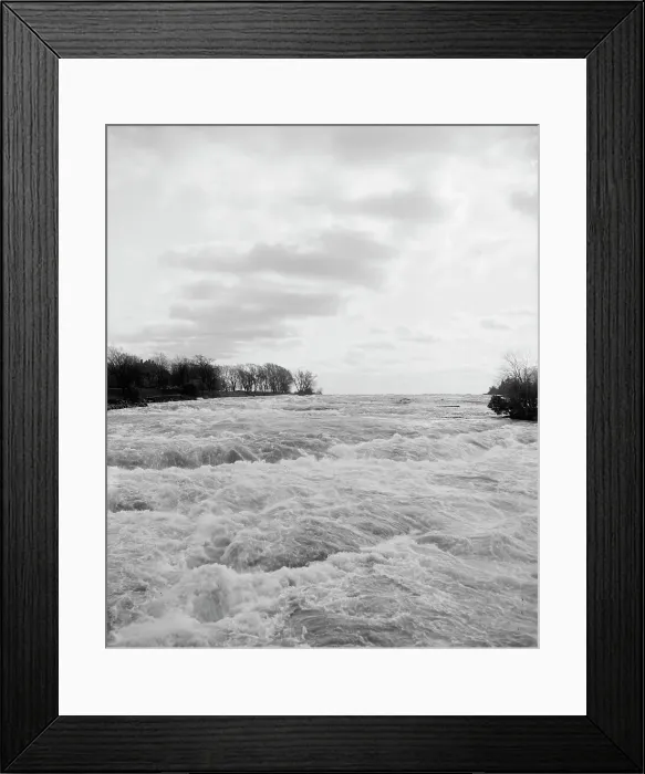 Framed Print : The Rapids, Niagara Falls, N.Y. between 1900 and 1910. Creator: Unknown Framed Print : The Rapids, Niagara Falls, N.Y. between 1900 and 1910. Creator: Unknown