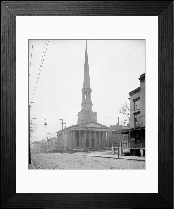 Framed Print : St. Paul's Church, Richmond, Va. between 1900 and 1910. Creator: Unknown Framed Print : St. Paul's Church, Richmond, Va. between 1900 and 1910. Creator: Unknown