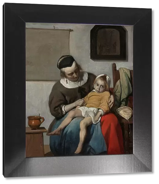 The Sick Child, c.1664-c.1666. Creator: Gabriel Metsu
