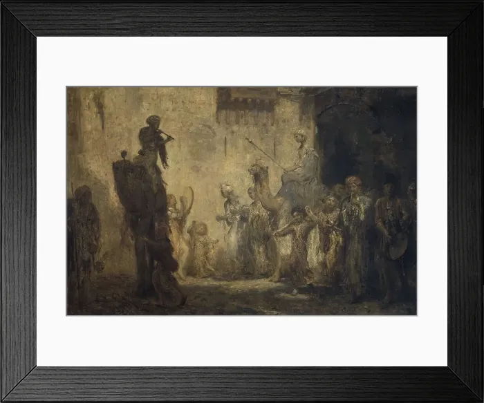 Framed Print : Oriental Wedding, 1911. Creator: Marius Bauer Framed Print : Oriental Wedding, 1911. Creator: Marius Bauer