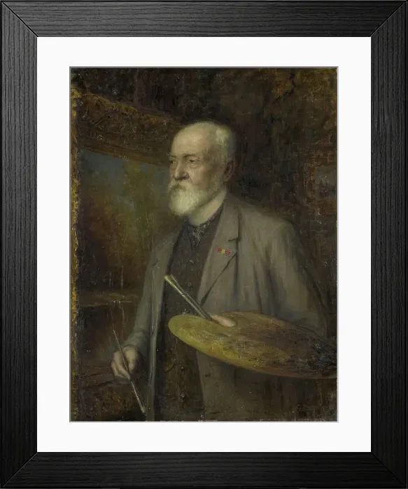 Framed Print : Johannes Gijsbert Vogel (1828-1915), Painter, 1910. Creator: Gijsbertus Derksen Framed Print : Johannes Gijsbert Vogel (1828-1915), Painter, 1910. Creator: Gijsbertus Derksen
