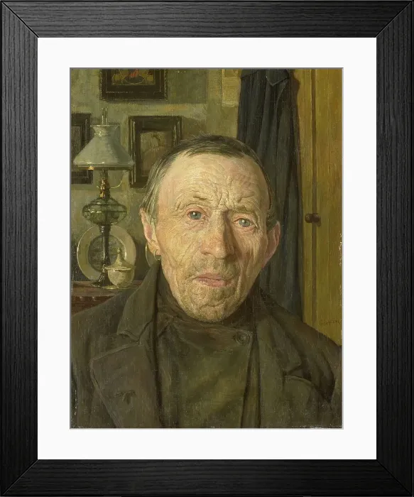 Framed Print : Farmer from Laren, North Holland, 1902. Creator: Martinus van Regteren Altena Framed Print : Farmer from Laren, North Holland, 1902. Creator: Martinus van Regteren Altena