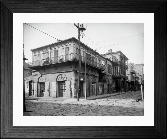 Framed Print : Old Absinthe House, New Orleans, Louisiana, between 1900 and 1910. Creator: Unknown