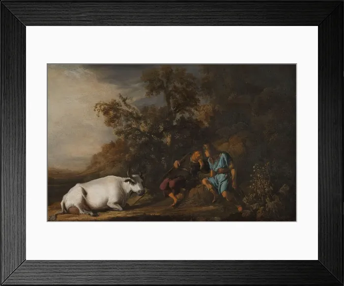 Framed Print : Mercury, Argus and Io, after c.1659. Creator: Unknown Framed Print : Mercury, Argus and Io, after c.1659. Creator: Unknown