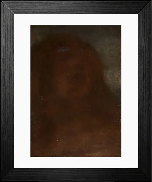 Framed Print : A fair beauty - head of a woman, 1870-1912. Creator: Matthijs Maris Framed Print : A fair beauty - head of a woman, 1870-1912. Creator: Matthijs Maris