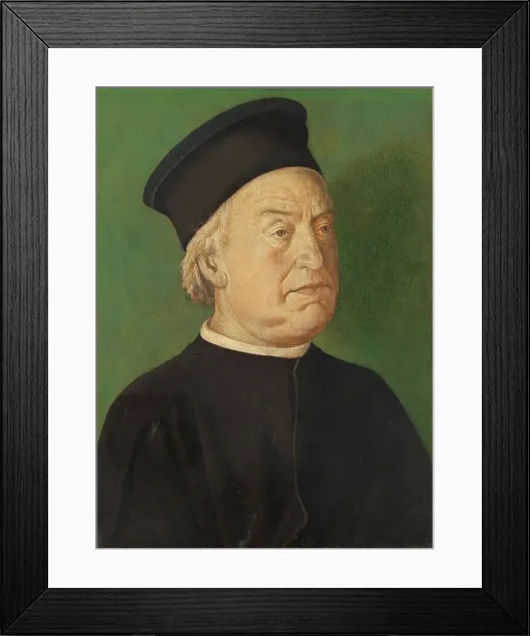 Framed Print : Portrait of a man, c.1910-c.1935. Creator: Unknown Framed Print : Portrait of a man, c.1910-c.1935. Creator: Unknown