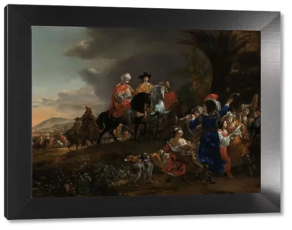 The Dutch Ambassador on his Way to Isfahan, 1653-1659. Creator: Jan Baptist Weenix
