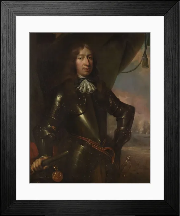 Framed Print : Willem Joseph Baron van Gendt (1625-1672). Vice Admiral, 1667-1702. Creator: Jan De Baen Framed Print : Willem Joseph Baron van Gendt (1625-1672). Vice Admiral, 1667-1702. Creator: Jan De Baen