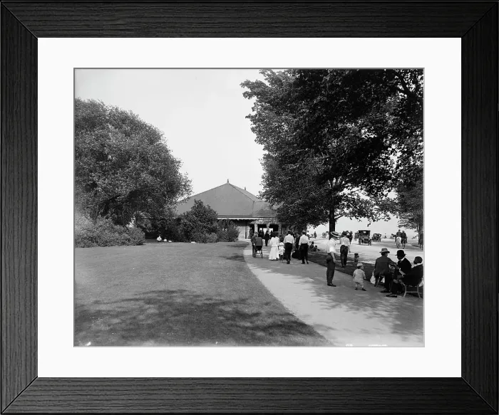 Framed Print : Pavilion, Jackson Park, Chicago, Ill. c1907. Creator: Unknown Framed Print : Pavilion, Jackson Park, Chicago, Ill. c1907. Creator: Unknown