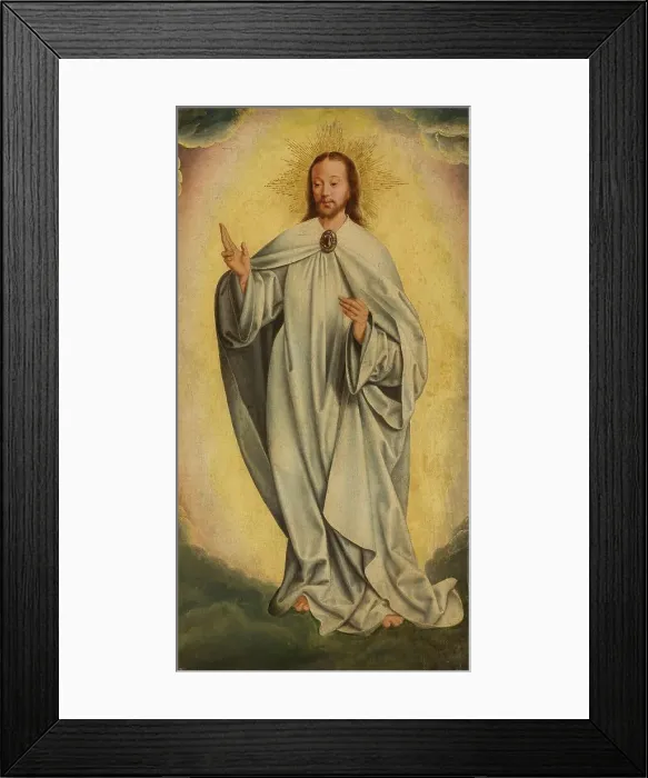 Framed Print : Fragment with the Transfiguration of Christ (Resurrection), c.1515-c.1520. Creator: Unknown Framed Print : Fragment with the Transfiguration of Christ (Resurrection), c.1515-c.1520. Creator: Unknown