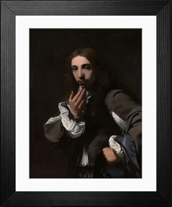 Framed Print : Portrait of Joseph Deutz, c.1648-c.1649. Creator: Michiel Sweerts Framed Print : Portrait of Joseph Deutz, c.1648-c.1649. Creator: Michiel Sweerts