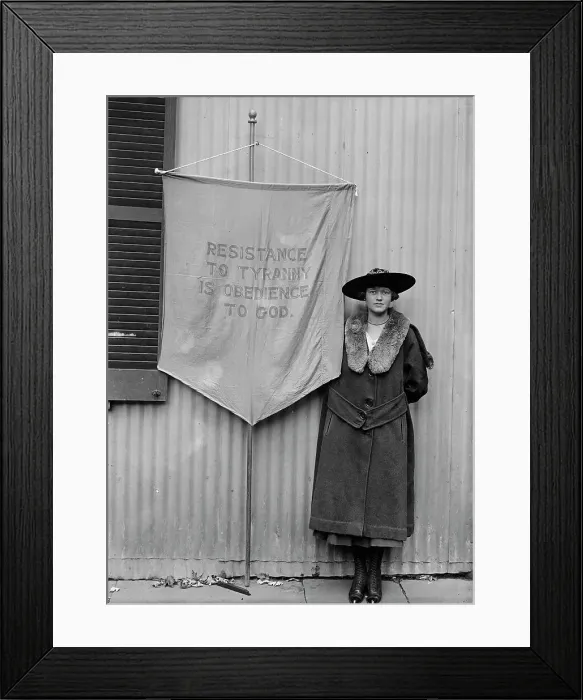 Framed Print : Woman Suffrage (Misc. Individual Suffragettes), 1917. Creator: Harris & Ewing. Woman Suffrage (Misc. Individual Suffragettes), 1917. Creator: Harris & Ewing Framed Print : Woman Suffrage (Misc. Individual Suffragettes), 1917. Creator: Harris & Ewing. Woman Suffrage (Misc. Individual Suffragettes), 1917. Creator: Harris & Ewing