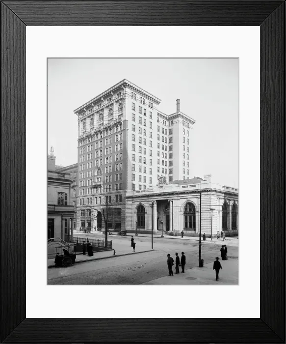 Framed Print : Penobscot Building, Detroit, Mich. c1907. Creator: Unknown Framed Print : Penobscot Building, Detroit, Mich. c1907. Creator: Unknown