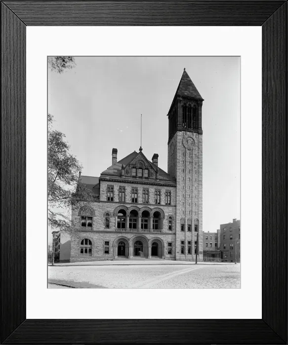 Framed Print : City Hall, Albany, N.Y. between 1900 and 1910. Creator: Unknown Framed Print : City Hall, Albany, N.Y. between 1900 and 1910. Creator: Unknown