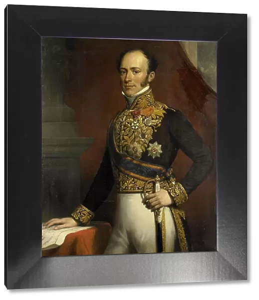 Portrait of Jan Jacob Rochussen, Governor-General of the Dutch East Indies, 1845. Creator: Nicolaas Pieneman
