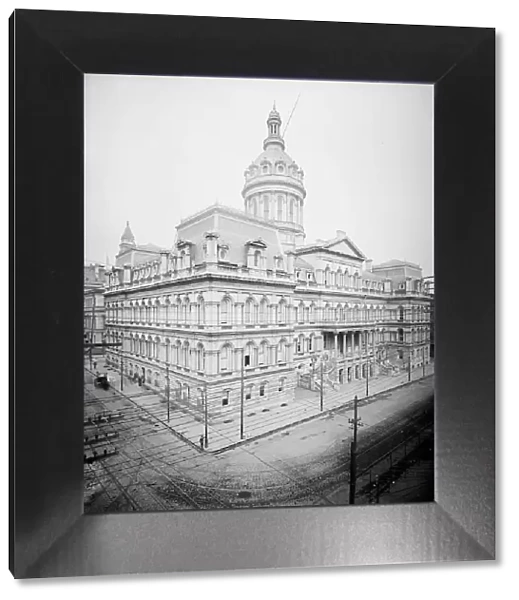 City Hall, Baltimore, Md. between 1900 and 1910. Creator: Unknown