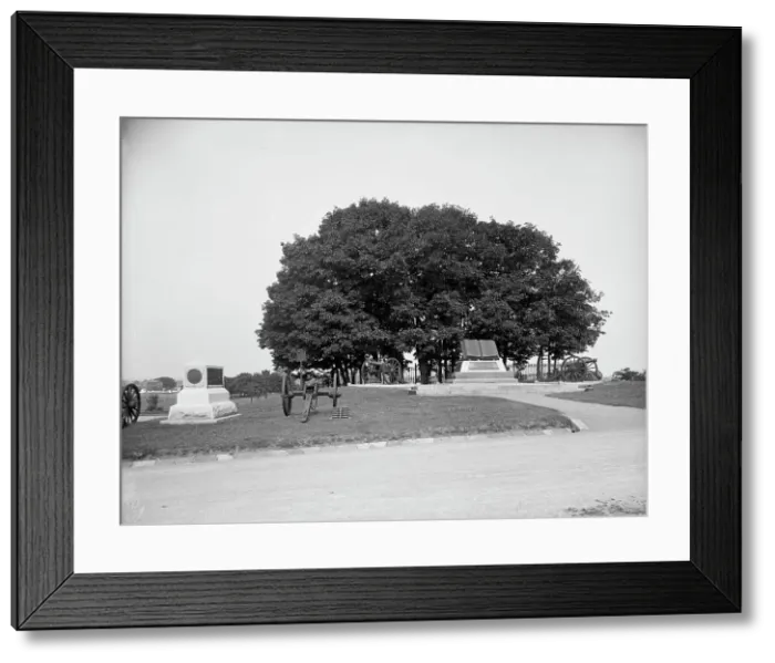 Framed Print : High water mark, Gettysburg, Pa. between 1900 and 1910. Creator: Unknown Framed Print : High water mark, Gettysburg, Pa. between 1900 and 1910. Creator: Unknown