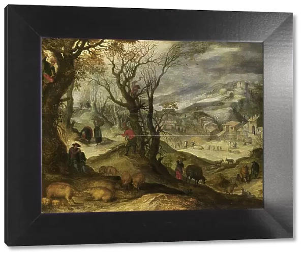 Winter Landscape, 1615-1650. Creator: Unknown