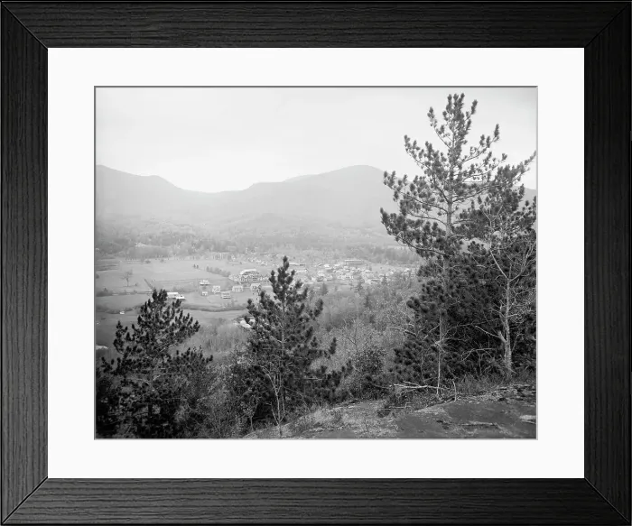 Framed Print : Keene Valley from the east, Adirondack Mts. N.Y. between 1900 and 1905. Creator: Unknown Framed Print : Keene Valley from the east, Adirondack Mts. N.Y. between 1900 and 1905. Creator: Unknown