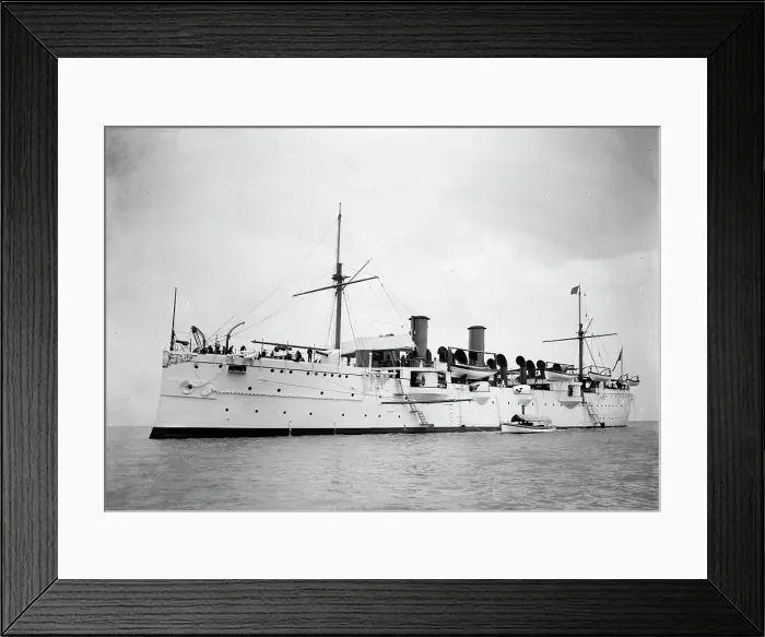 Framed Print : U.S.S. Philadelphia, between 1890 and 1901. Creator: Edward H Hart Framed Print : U.S.S. Philadelphia, between 1890 and 1901. Creator: Edward H Hart