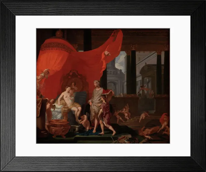 Framed Print : The Wedding of Alexander and Roxana, 1664. Creator: Gerard de Lairesse Framed Print : The Wedding of Alexander and Roxana, 1664. Creator: Gerard de Lairesse