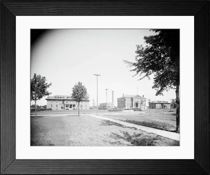Framed Print : Institute for the blind, Saginaw, Mich. between 1900 and 1910. Creator: Unknown Framed Print : Institute for the blind, Saginaw, Mich. between 1900 and 1910. Creator: Unknown