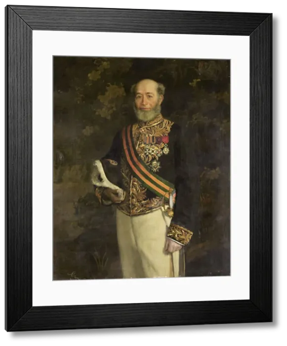 Framed Print : Frederik s'Jacob (1822-1901). Gouverneur-generaal (1880-84), 1895-1896. Creator: Pieter de Josselin de Jong Framed Print : Frederik s'Jacob (1822-1901). Gouverneur-generaal (1880-84), 1895-1896. Creator: Pieter de Josselin de Jong