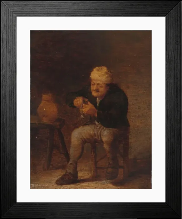 Framed Print : The Herring-Eater, 1628-1650. Creator: Pieter Hermansz Verelst Framed Print : The Herring-Eater, 1628-1650. Creator: Pieter Hermansz Verelst